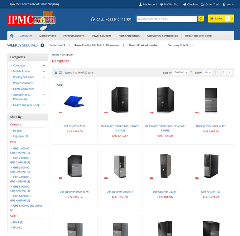 ipmckart-magento-e-commerce-website